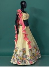 Stylish Organza Cut Dana Designer Lehenga Choli - 1